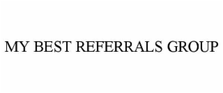 my best referrals group