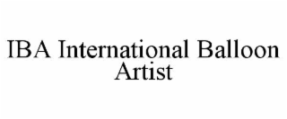 iba international balloon artist