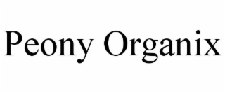 peony organix