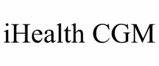 ihealth cgm