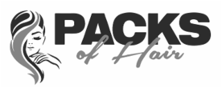 packs of hair