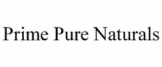 prime pure naturals