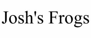 josh's frogs