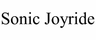 sonic joyride