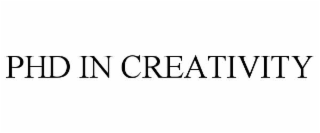 phd in creativity