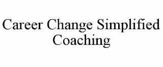career change simplified coaching