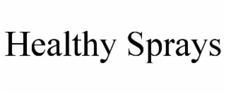 healthy sprays