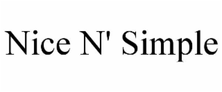 nice n' simple