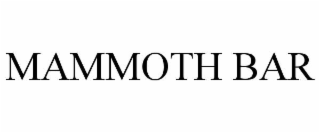 mammoth bar