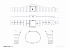 toledano & chan toledano & chan watch bracelet