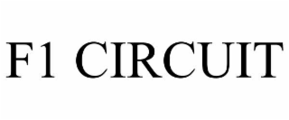 f1 circuit
