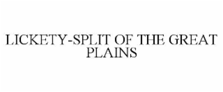 lickety-split of the great plains