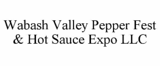 wabash valley pepper fest & hot sauce expo llc