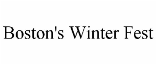 boston's winter fest