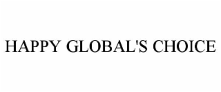 happy global's choice