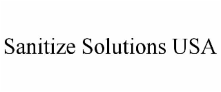 sanitize solutions usa