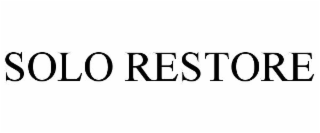 solo restore