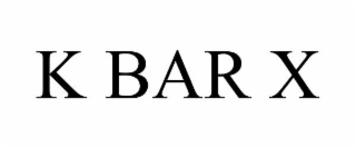k bar x