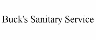 buck's sanitary service