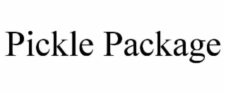 pickle package