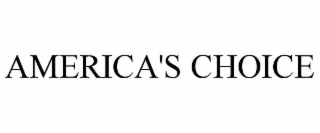 america's choice