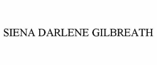 siena darlene gilbreath
