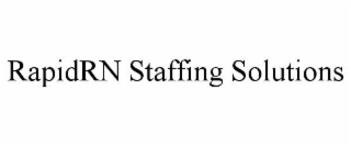 rapidrn staffing solutions