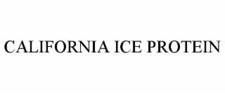 california ice protein