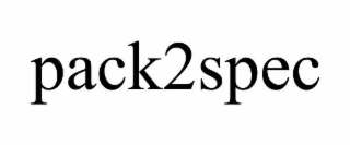 pack2spec