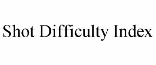 shot difficulty index