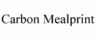 carbon mealprint