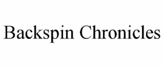 backspin chronicles