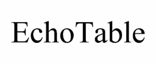 echotable