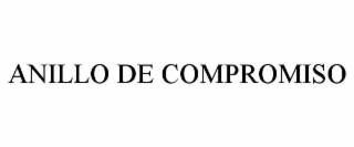 anillo de compromiso