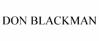 don blackman