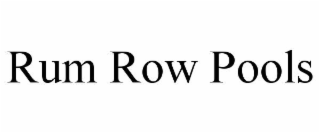 rum row pools