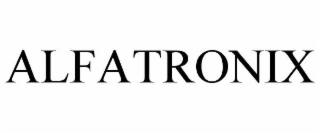 alfatronix