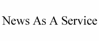news as a service