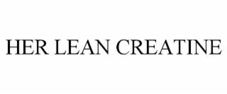her lean creatine
