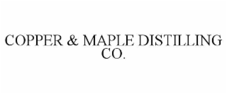 copper & maple distilling co.