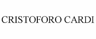 cristoforo cardi