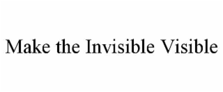 make the invisible visible
