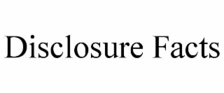 disclosure facts