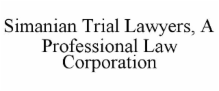 simanian trial lawyers, a professional law corporation