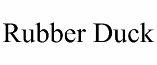 rubber duck