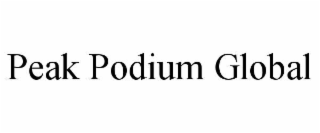 peak podium global