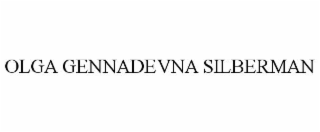 olga gennadevna silberman