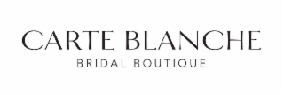 carte blanche bridal boutique