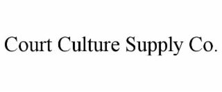court culture supply co.