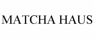 matcha haus